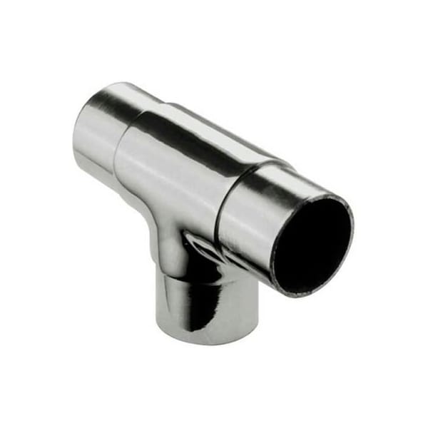Lavi Industries Lavi Industries, Flush Tee Fitting, for 2" Tubing, Polished Stainless Steel 40-734/2 - main